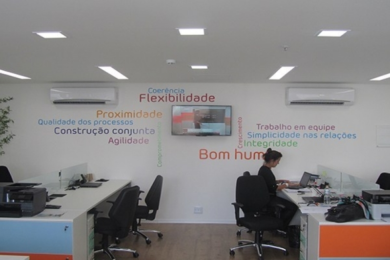 Adesivos para Parede de Empresa Vila Buarque - Adesivo de Logotipo de Empresa