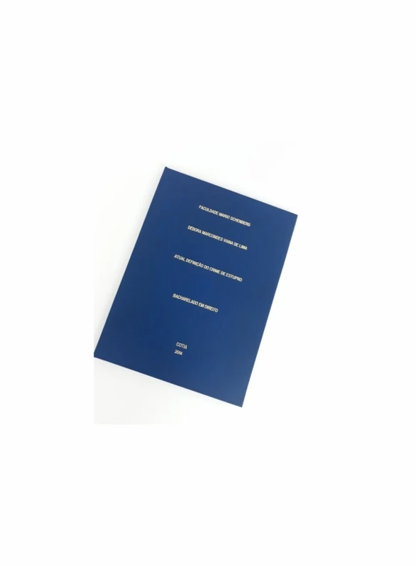 encadernação e impressão de tcc