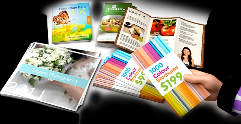 impressão de catálogo