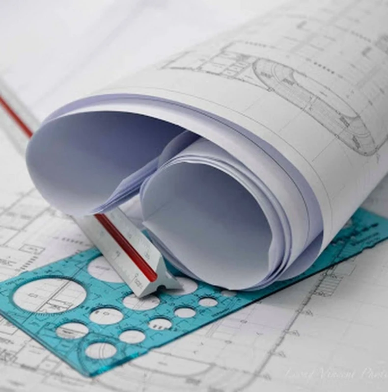 impressão de plantas