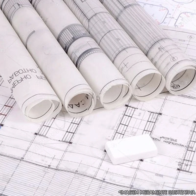 impressão plotagem de plantas