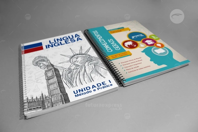 impressão rápida de apostilas