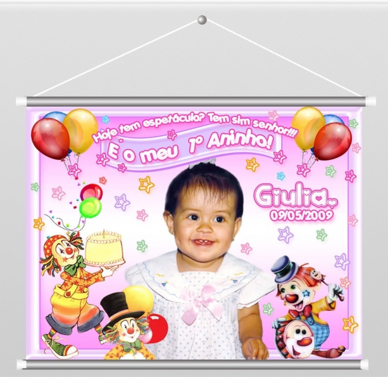 Onde Encontro Banner para Aniversário Caieiras - Banner para Aniversário