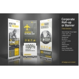 impressão de banner para apresentação Jardins